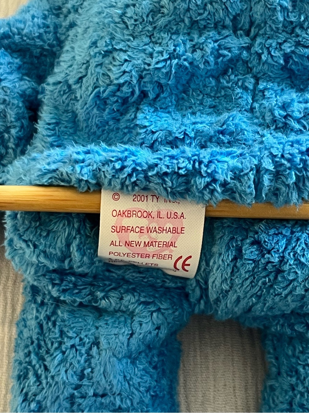 Ty Beanie Baby “Addison”- Blue Baseball Bear - Picture 6 of 8